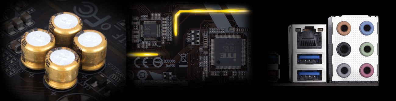 Gigabyte B360 HD3 Audio wysokiej klasy