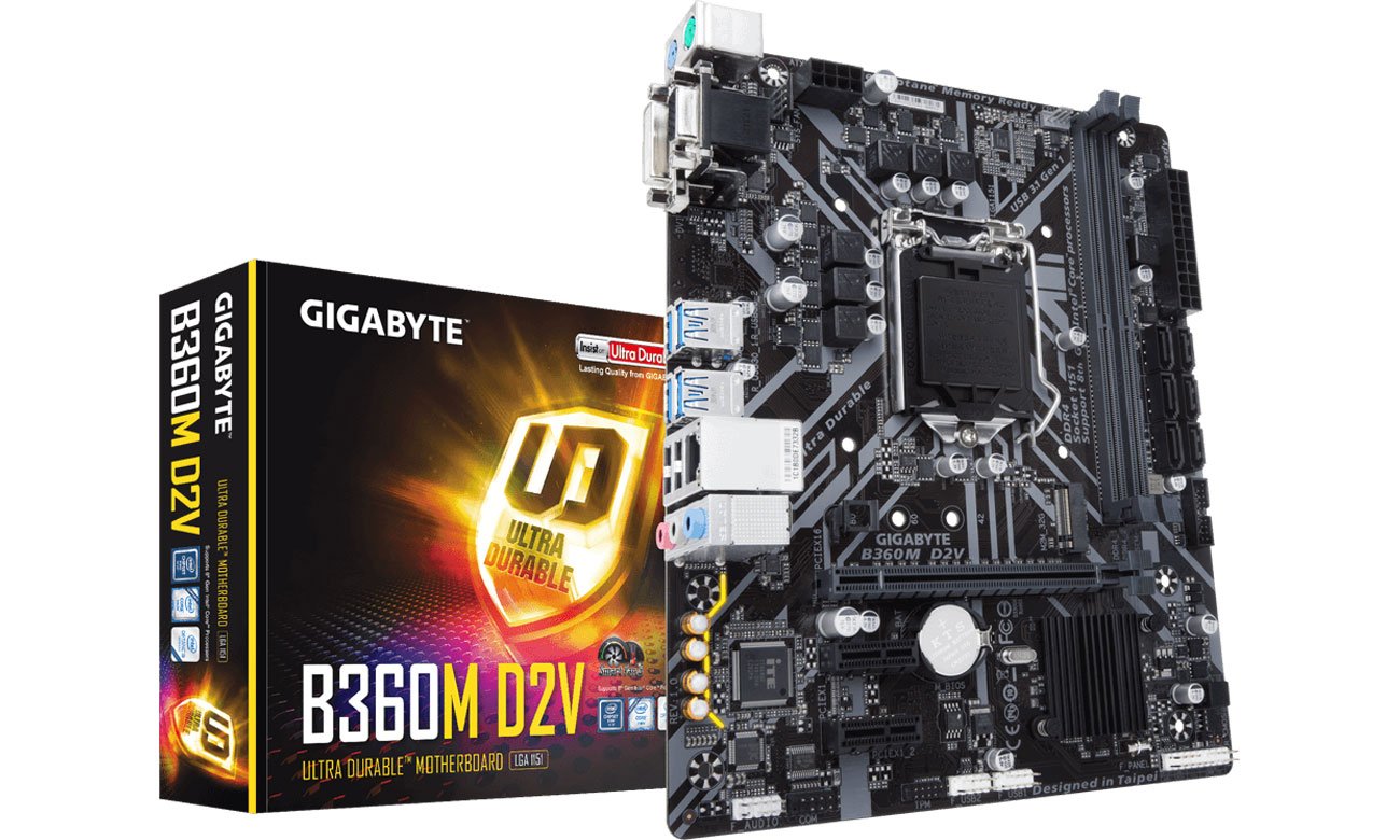 Płyta główna Socket 1151 Gigabyte B360M D2V