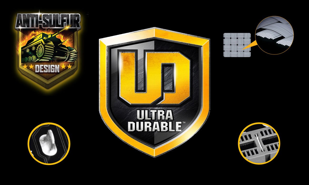 Gigabyte B360M D2V Wytrzymałość Ultra Durable