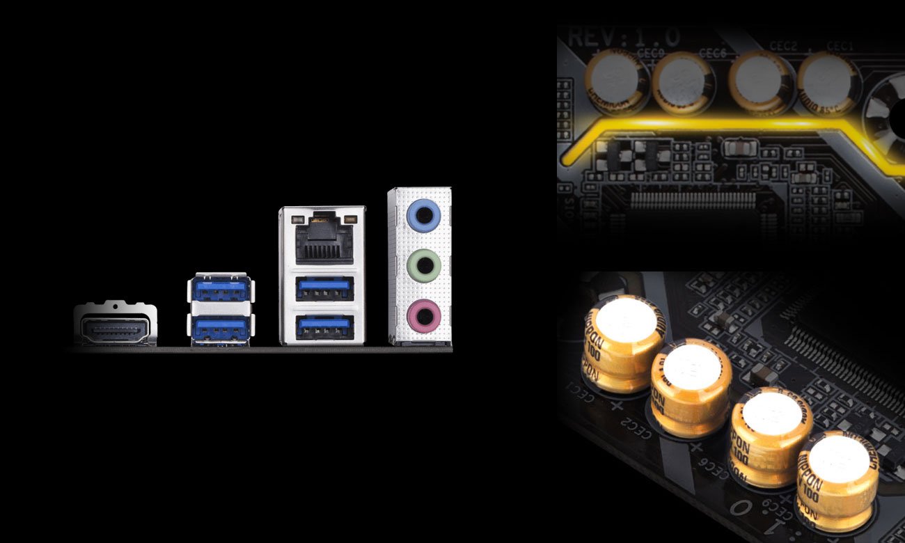 Gigabyte B360M DS3H Układ audio