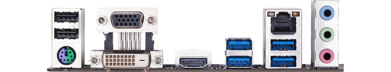 Gigabyte B365M HD3 - Porty
