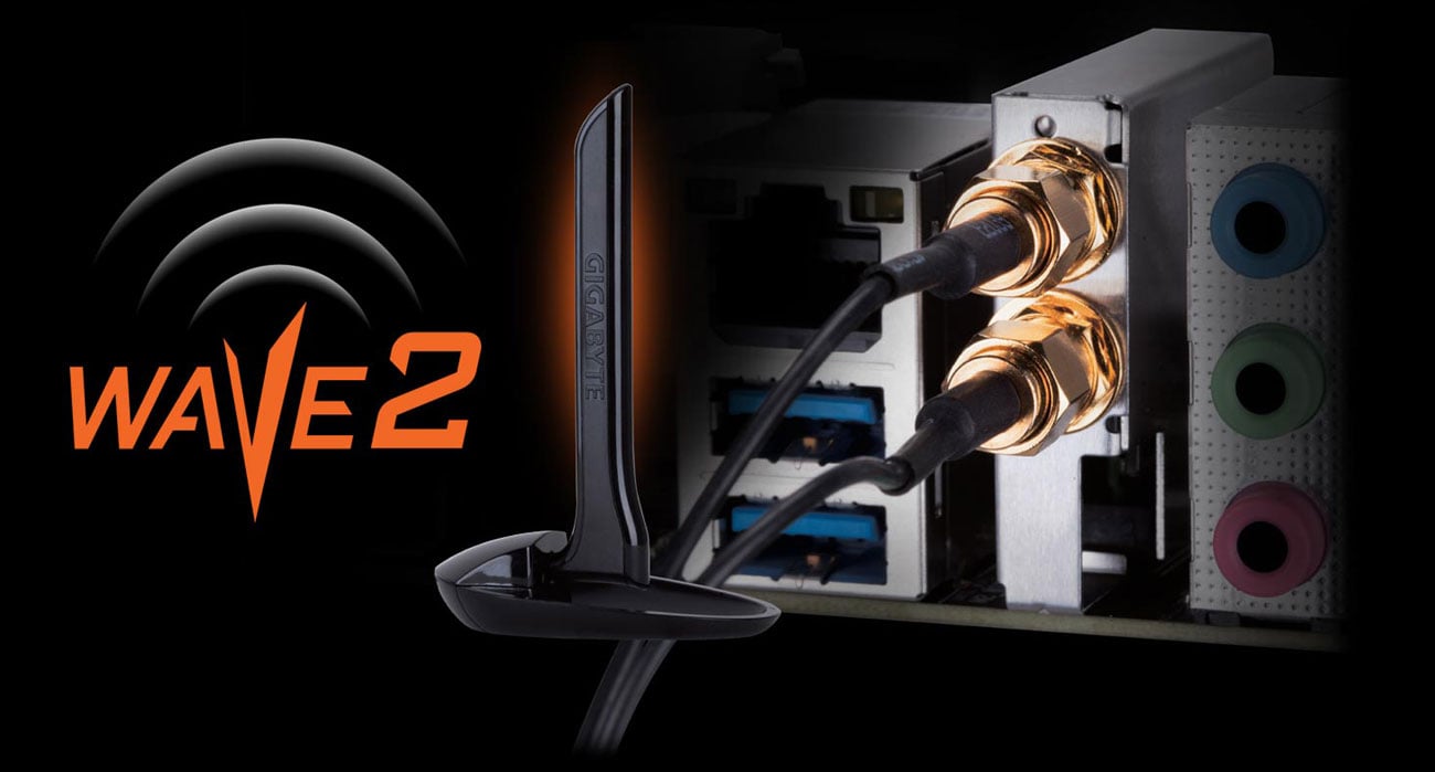 Gigabyte B450 I AORUS PRO WIFI Bezprzewodowa sieć WiFi Wave 2