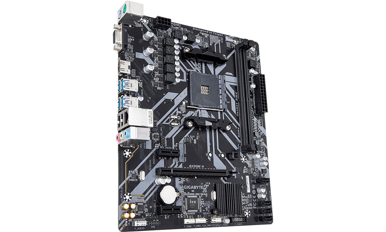 Gigabyte B450M H Audio