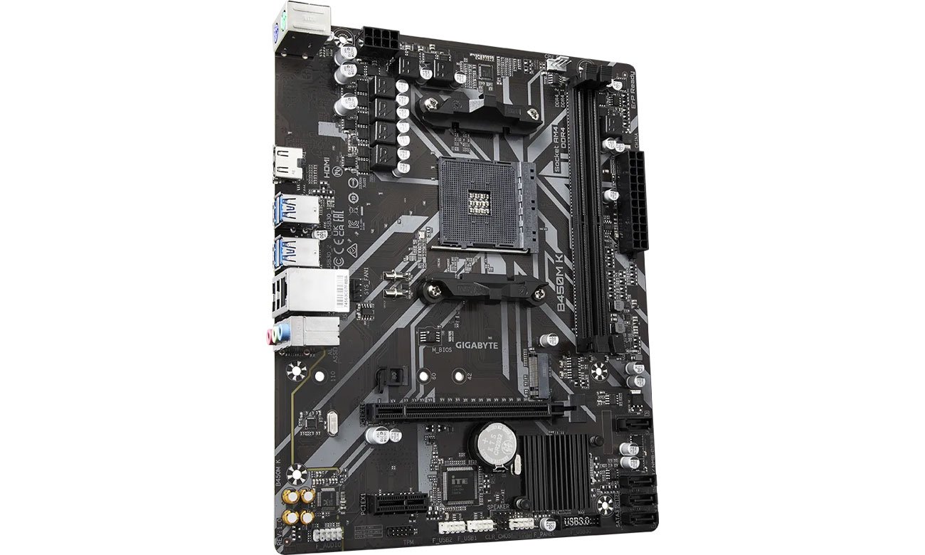 Gigabyte B450M K Audio