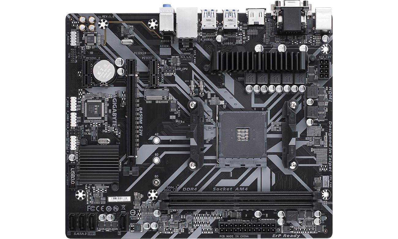 Gigabyte B450M S2H