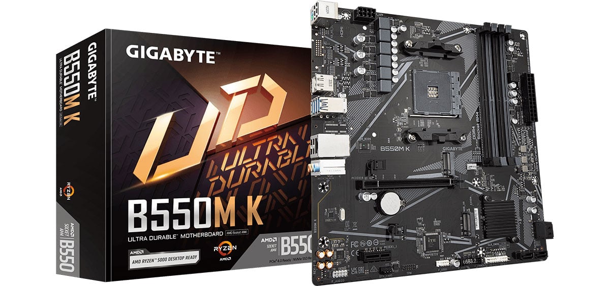 Gigabyte B550M K