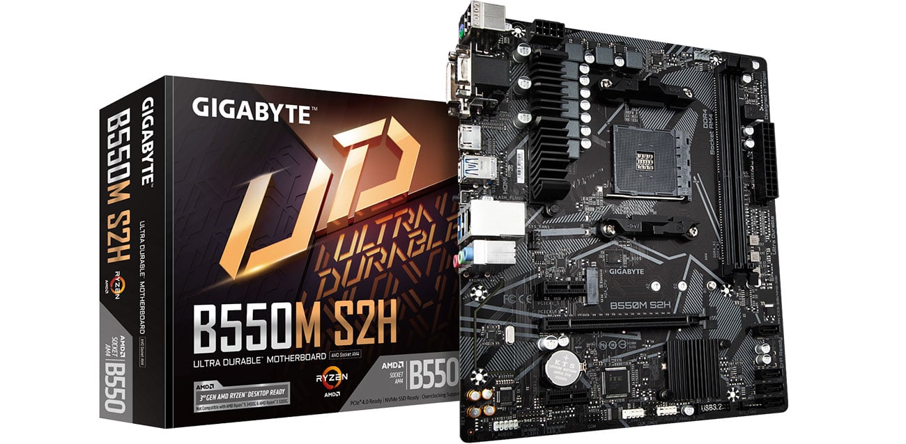 Płyta główna Socket AM4 Gigabyte B550M S2H