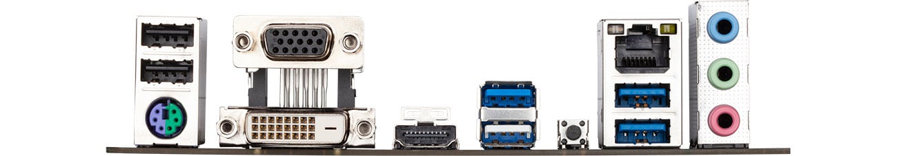 Gigabyte B550M S2H - Złącza