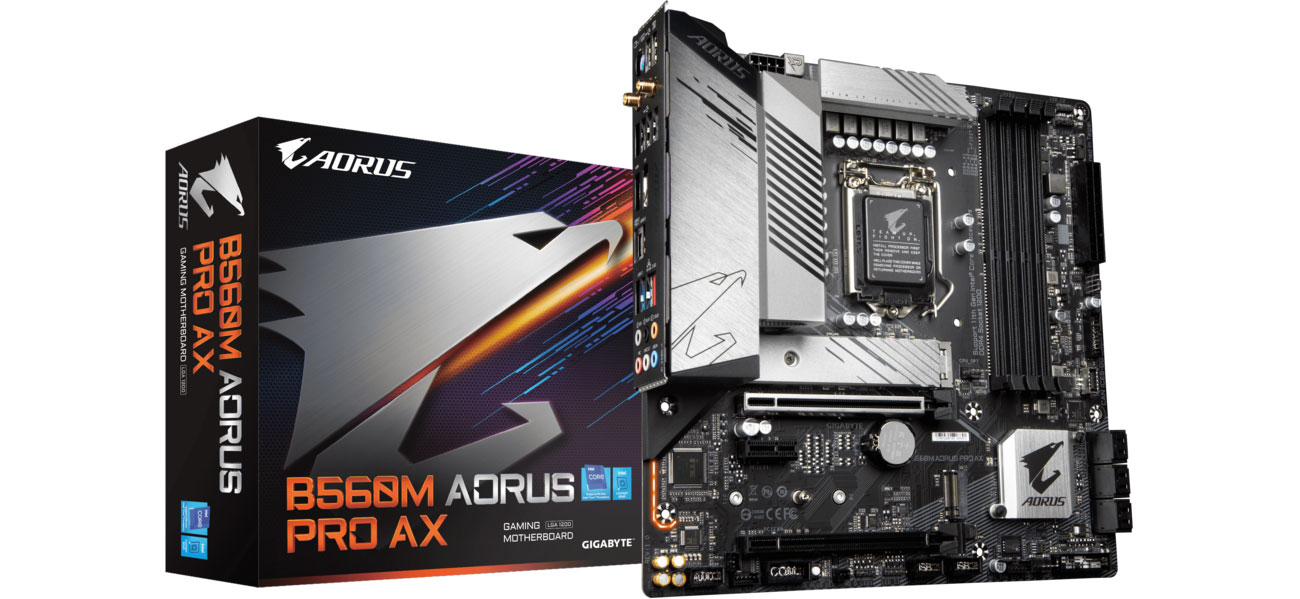 Płyta główna Socket 1200 Gigabyte B560M AORUS PRO AX