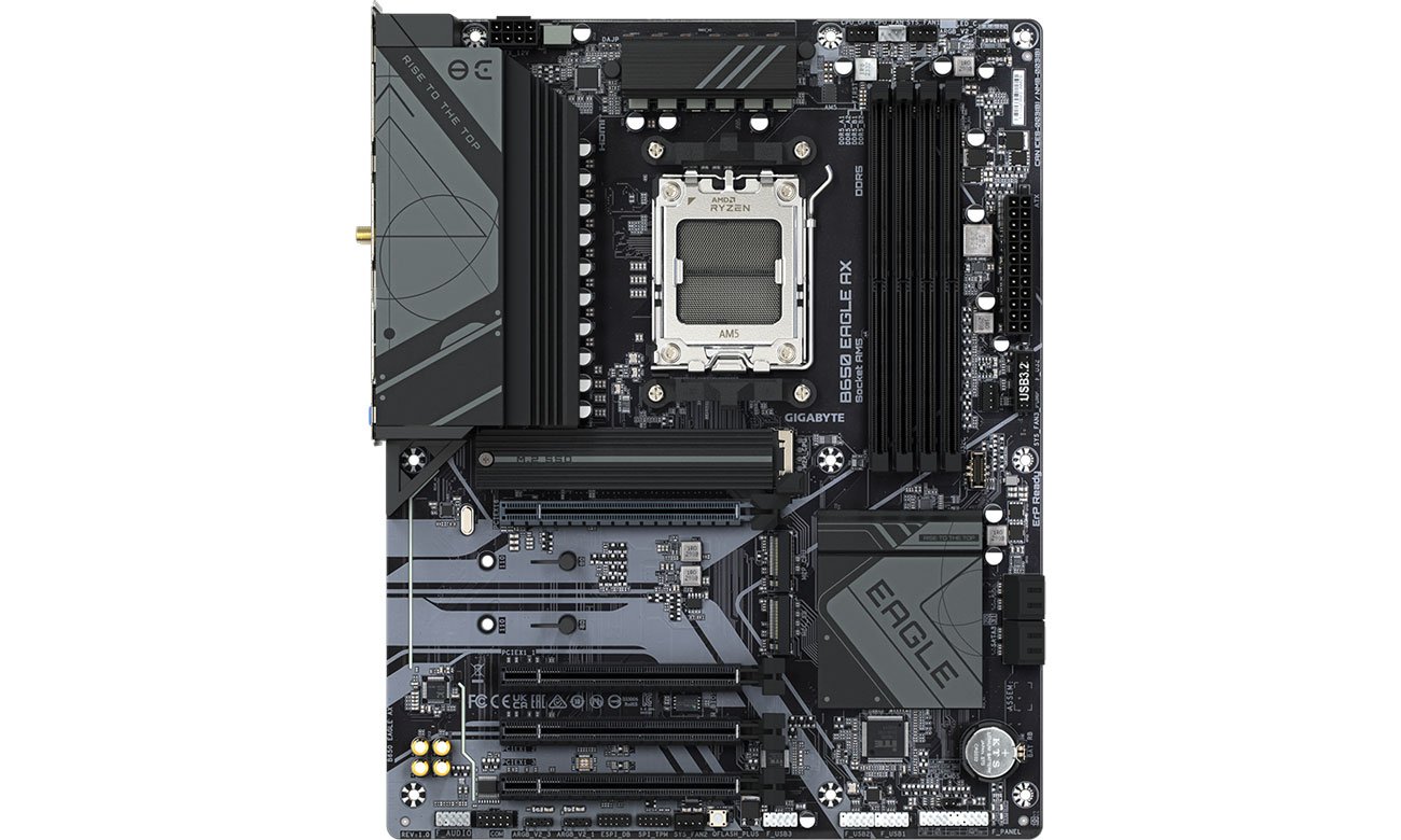 Gigabyte B650 EAGLE AX Kühlung