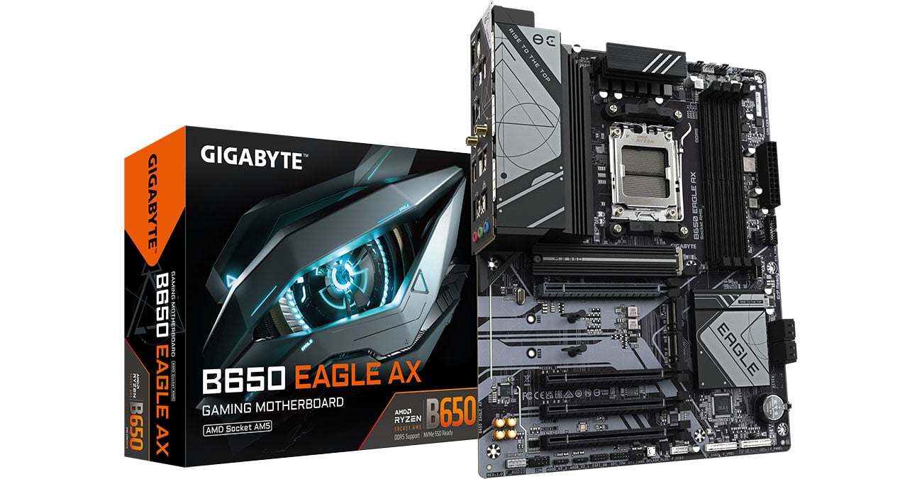 Gigabyte B650 EAGLE AX Mainboard-Box