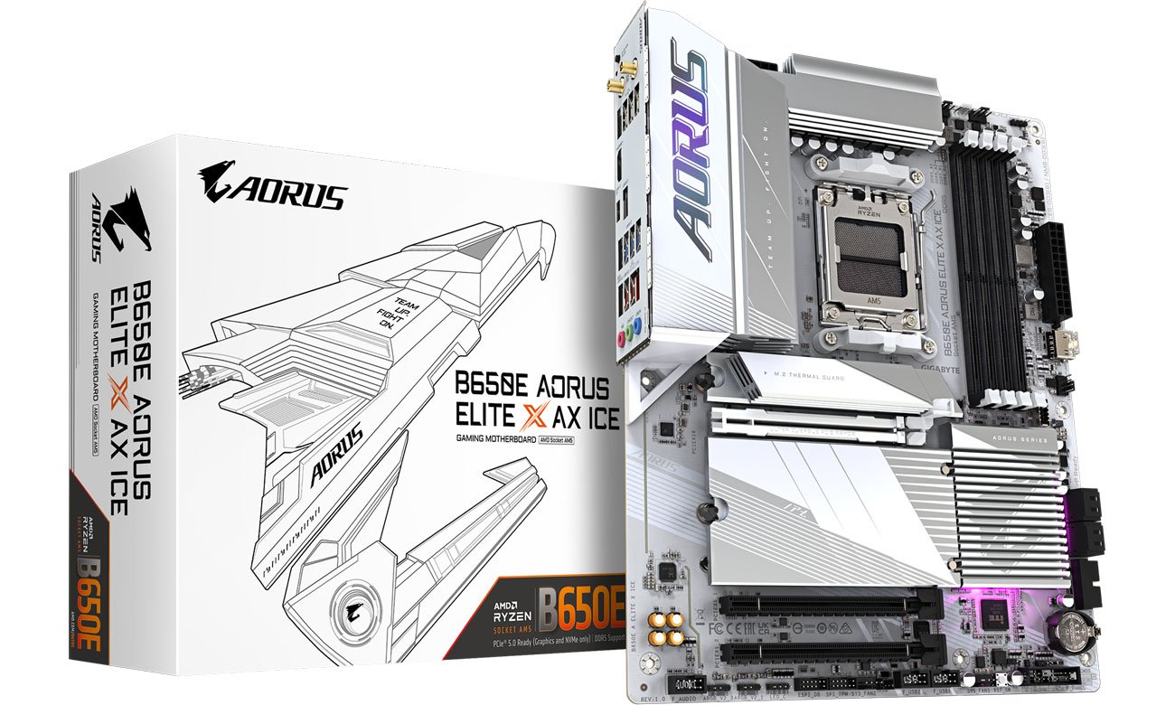 Gigabyte B650E AORUS ELITE X AX ICE