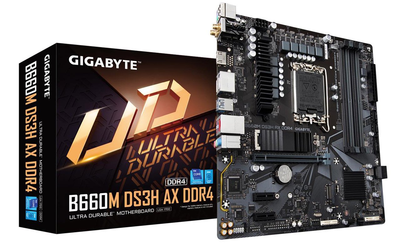 Płyta główna Socket 1700 Gigabyte B660M DS3H AX DDR4