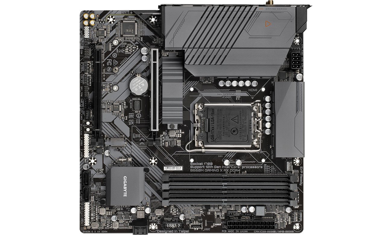Gigabyte B660M GAMING X AX DDR4