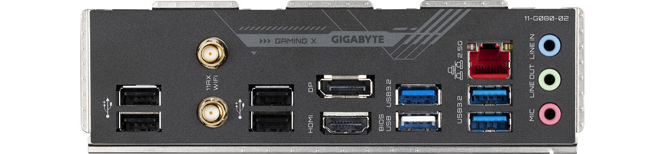 Gigabyte B660M GAMING X AX DDR4