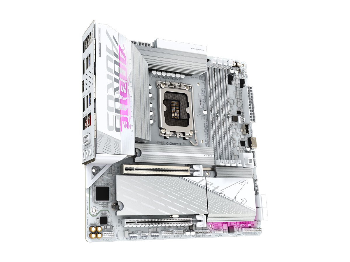 Gigabyte B860M AORUS ELITE WIFI6E ICE