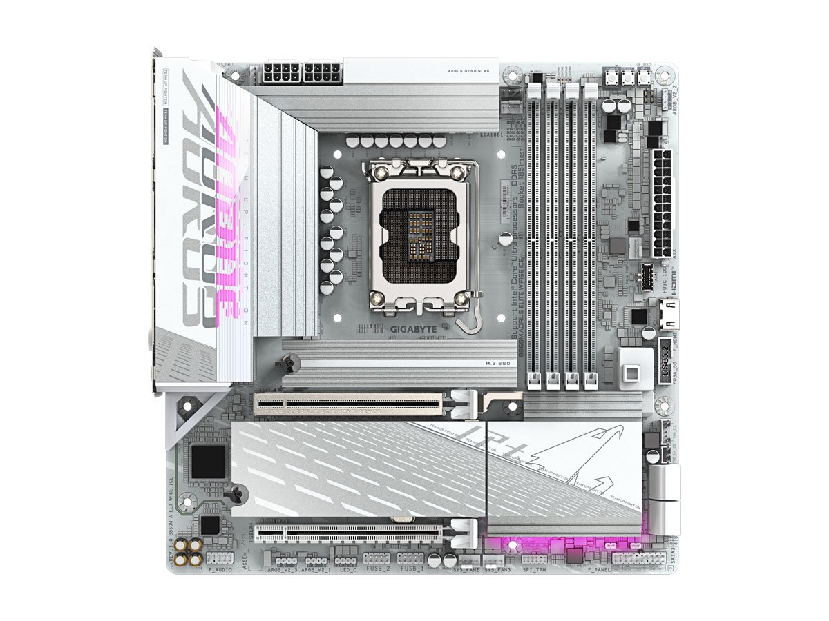 Gigabyte B860M AORUS ELITE WIFI6E ICE