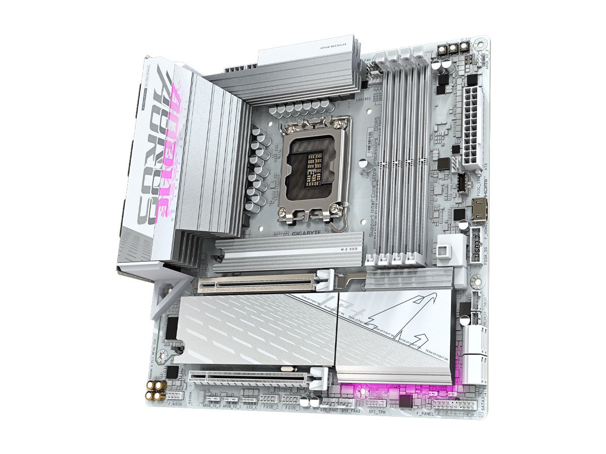 Gigabyte B860M AORUS ELITE WIFI6E ICE