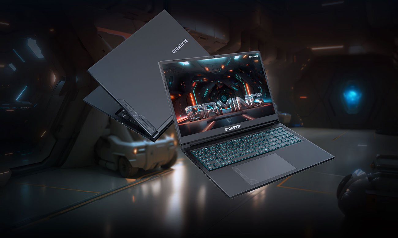 Gigabyte G6 KF (2024) wygląd laptopa