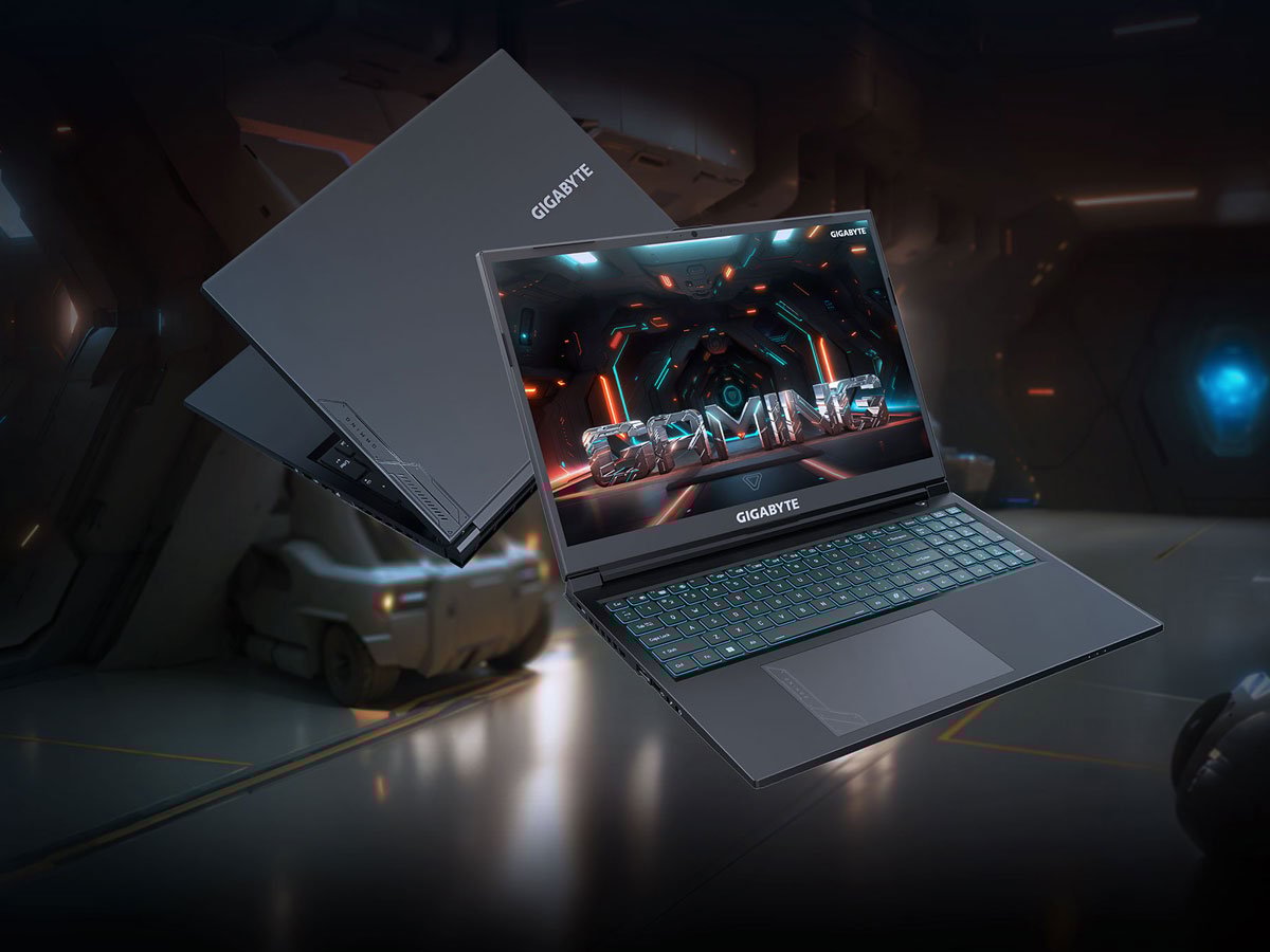 Gigabyte G6 KF (2024) wygląd laptopa