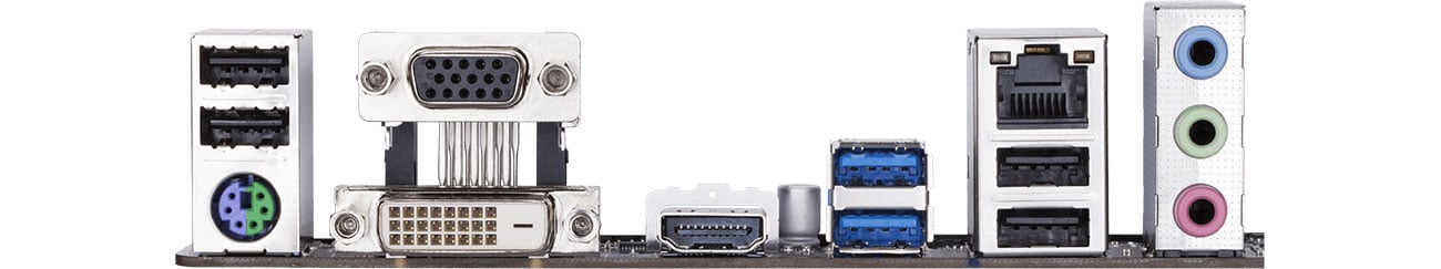 Gigabyte GA-78LMT-USB3 R2 Złącza USB