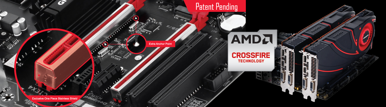 Gigabyte GA-970-GAMING crossfire
