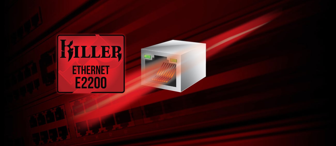 Killer E2200 Gaming Network