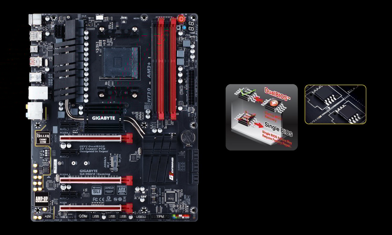 Gigabyte GA-970-GAMING Dual BIOS