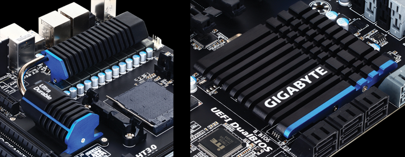 Gigabyte GA-990FXA-UD5 R5 Heatsink