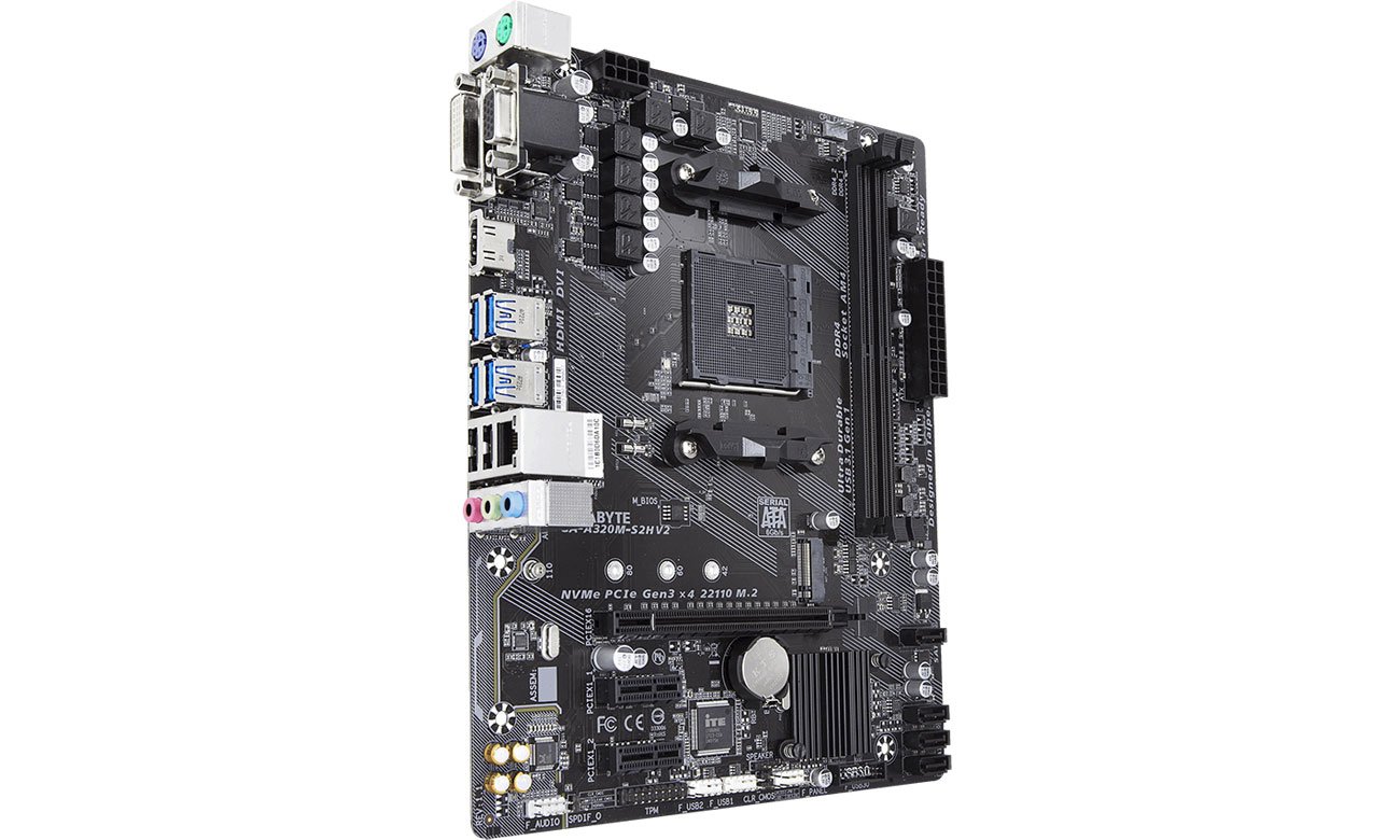 Gigabyte GA-A320M-S2H V2