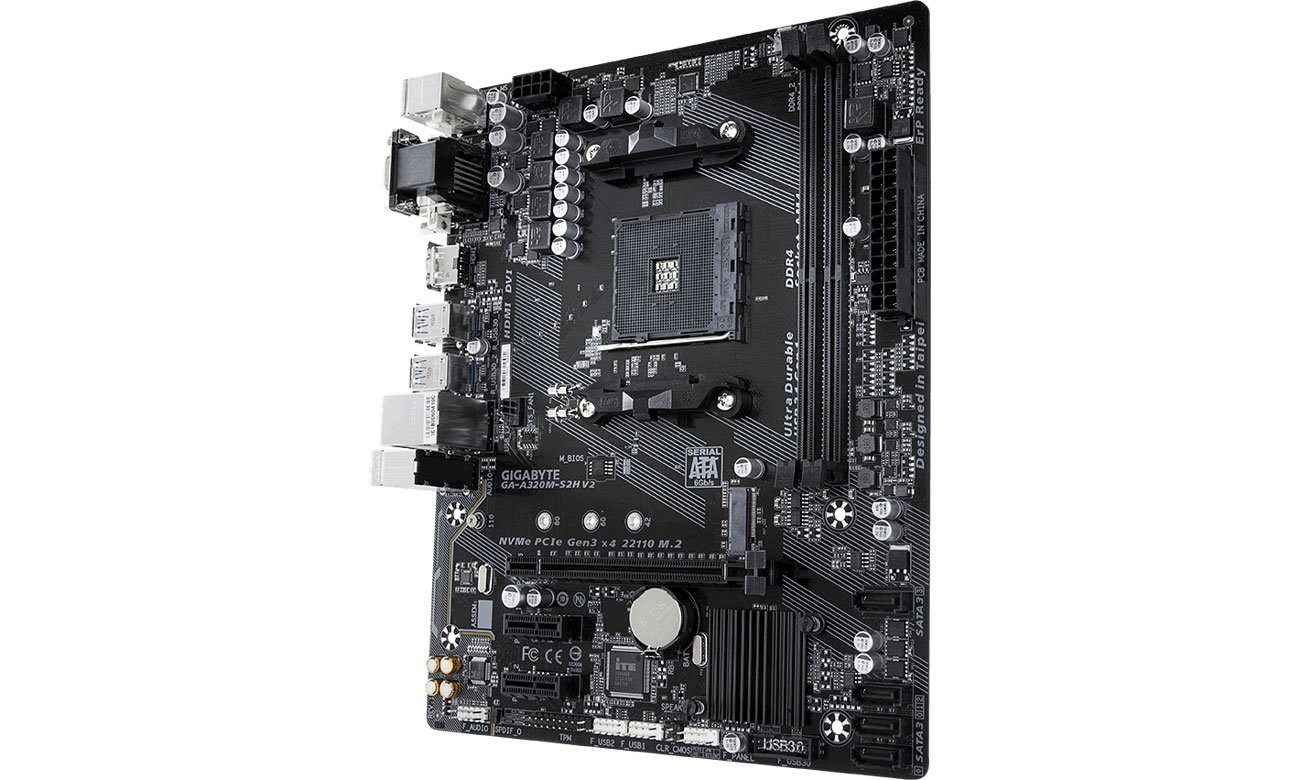 Gigabyte GA-A320M-S2H V2