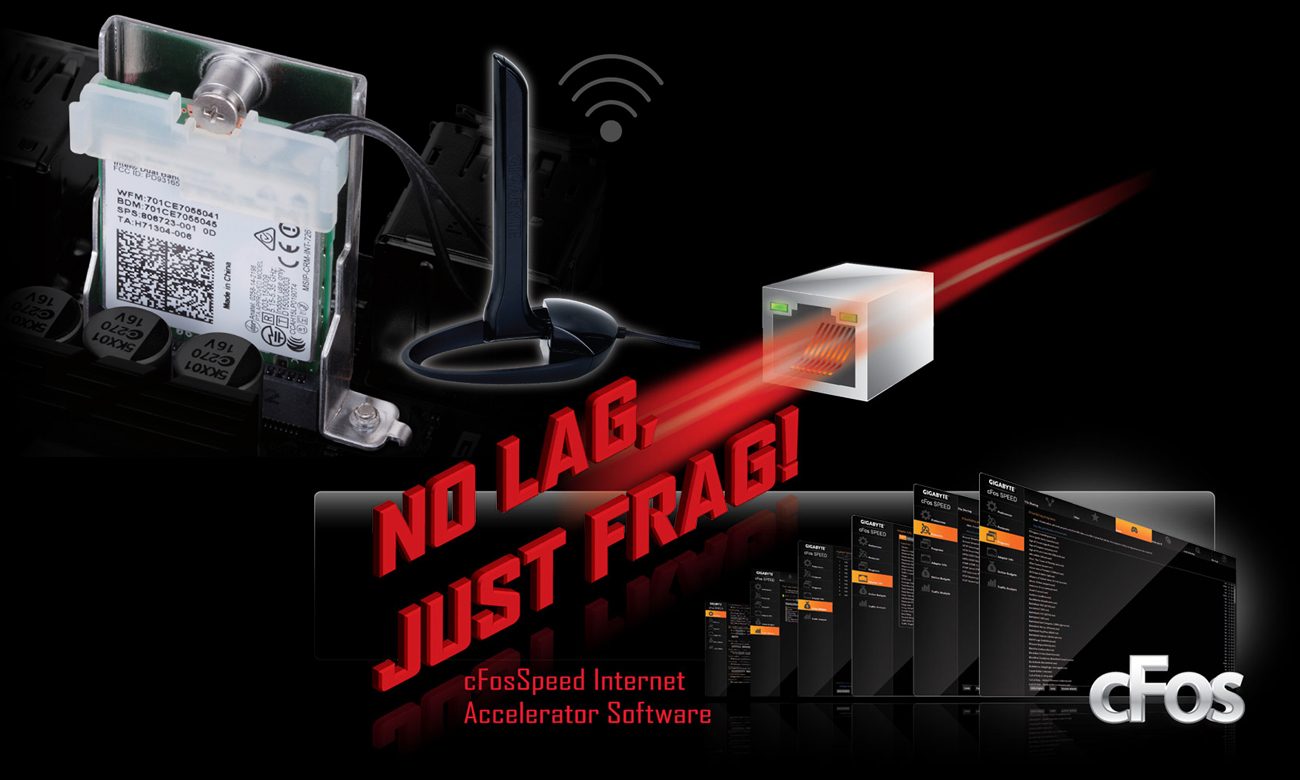 Gigabyte GA-AB350N-GAMING-WIFI Układ sieciowy Realtek GbE LAN