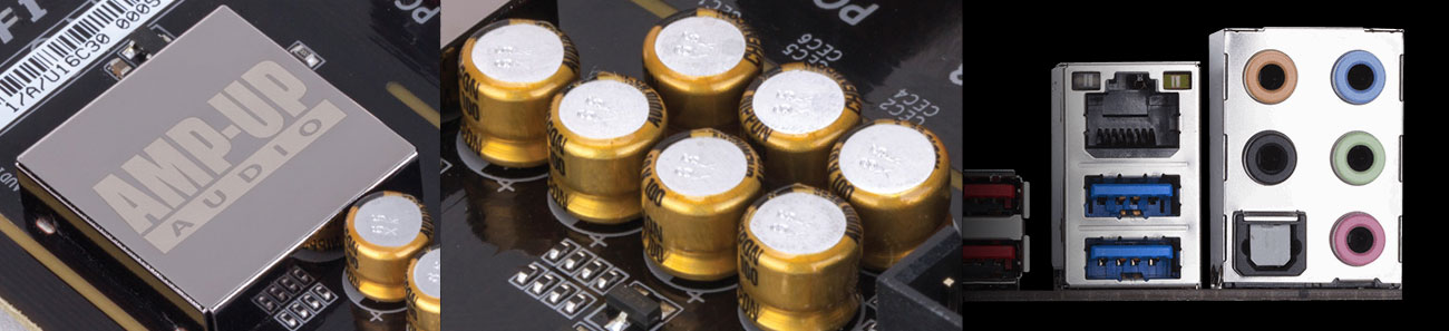 Gigabyte GA-AX370-GAMING 3 Dźwięk audio Realtek ALC1220