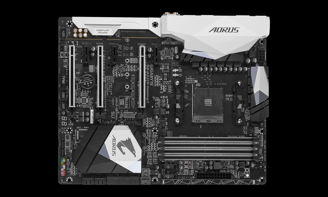Gigabyte GA-AX370-Gaming 5 Zwiększona wytrzymałość