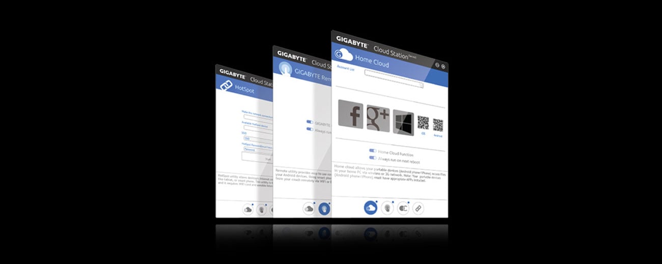 Gigabyte GA-H110M-S2PV DDR3 cloud station zdalna osbługa chmura