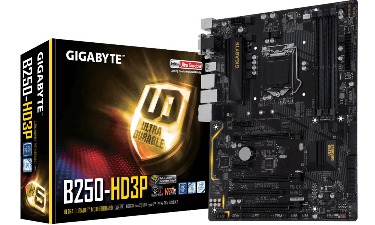 Gigabyte GA-B250-HD3P Smart Fan 5