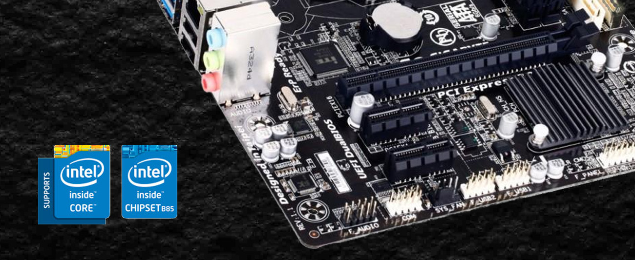 Gigabyte GA-B85M-D2V (B85 PCI-E DDR3) - Sklep komputerowy - x-kom.pl