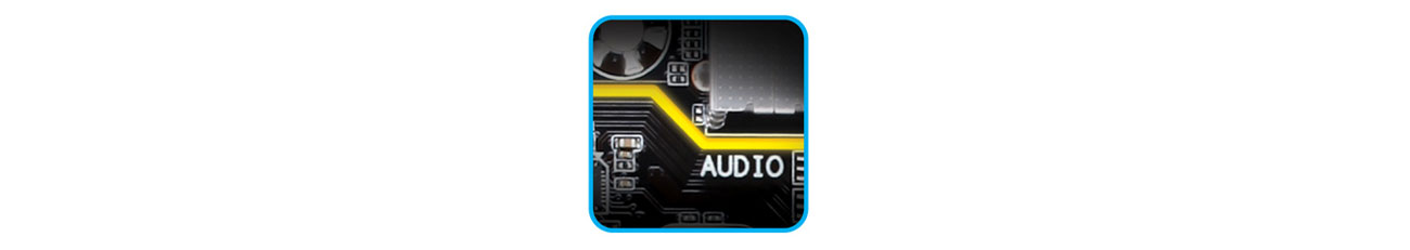 Gigabyte GA-B85M-HD3 R4 strefa audio