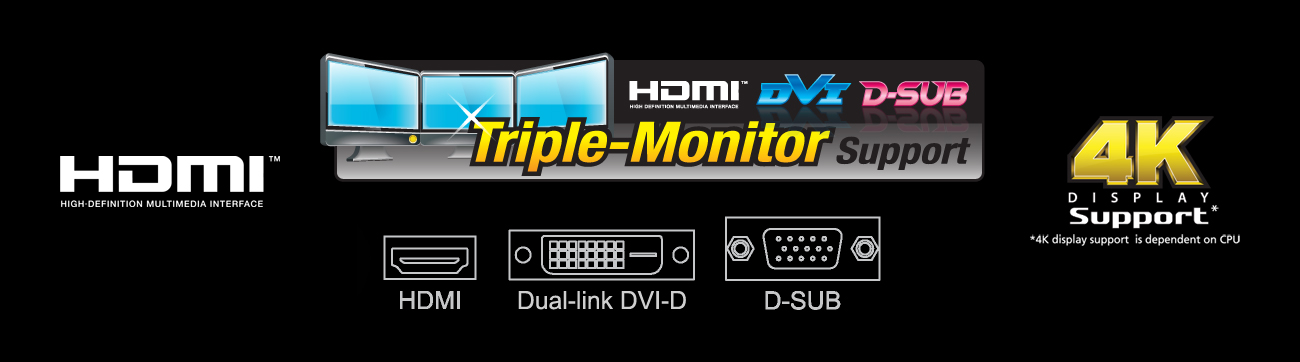 Gigabyte GA-F2A88XM-D3HP HDMI DVI 4K