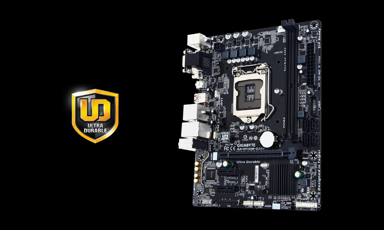 Płyta główna Gigabyte GA-H110M-S2HP Ultra Durable