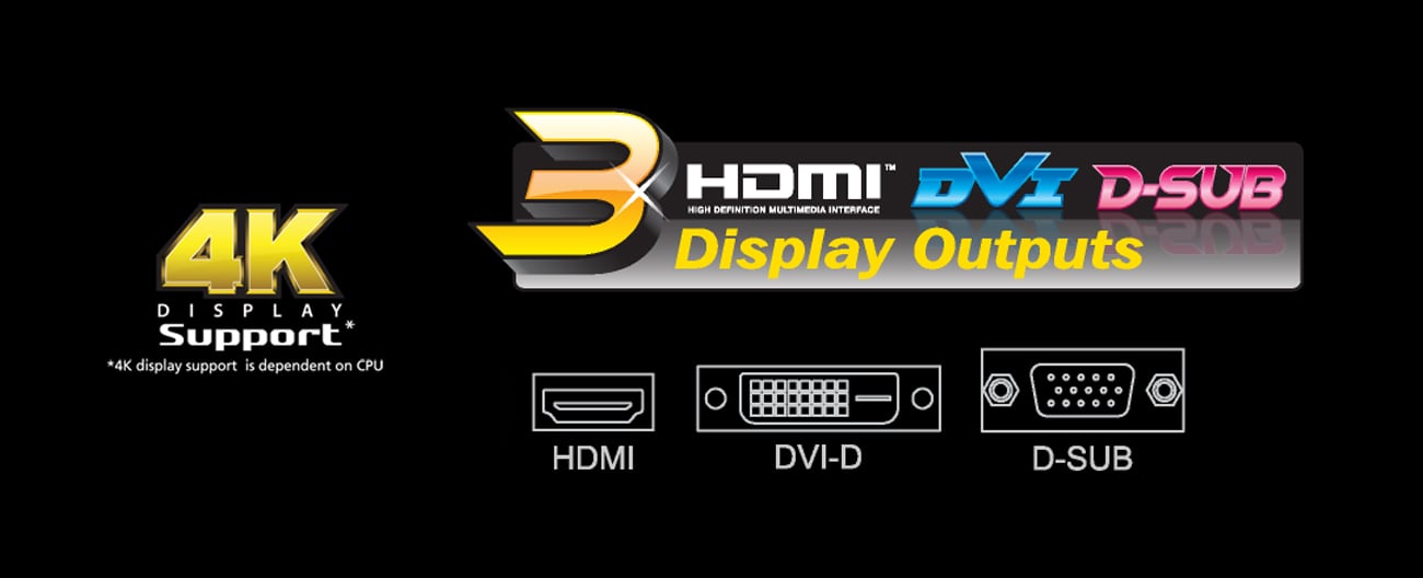 Gigabyte GA-H110M-S2HP 4K Ultra HD