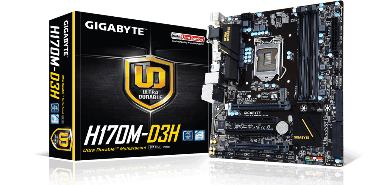 Gigabyte GA-H170M-D3H