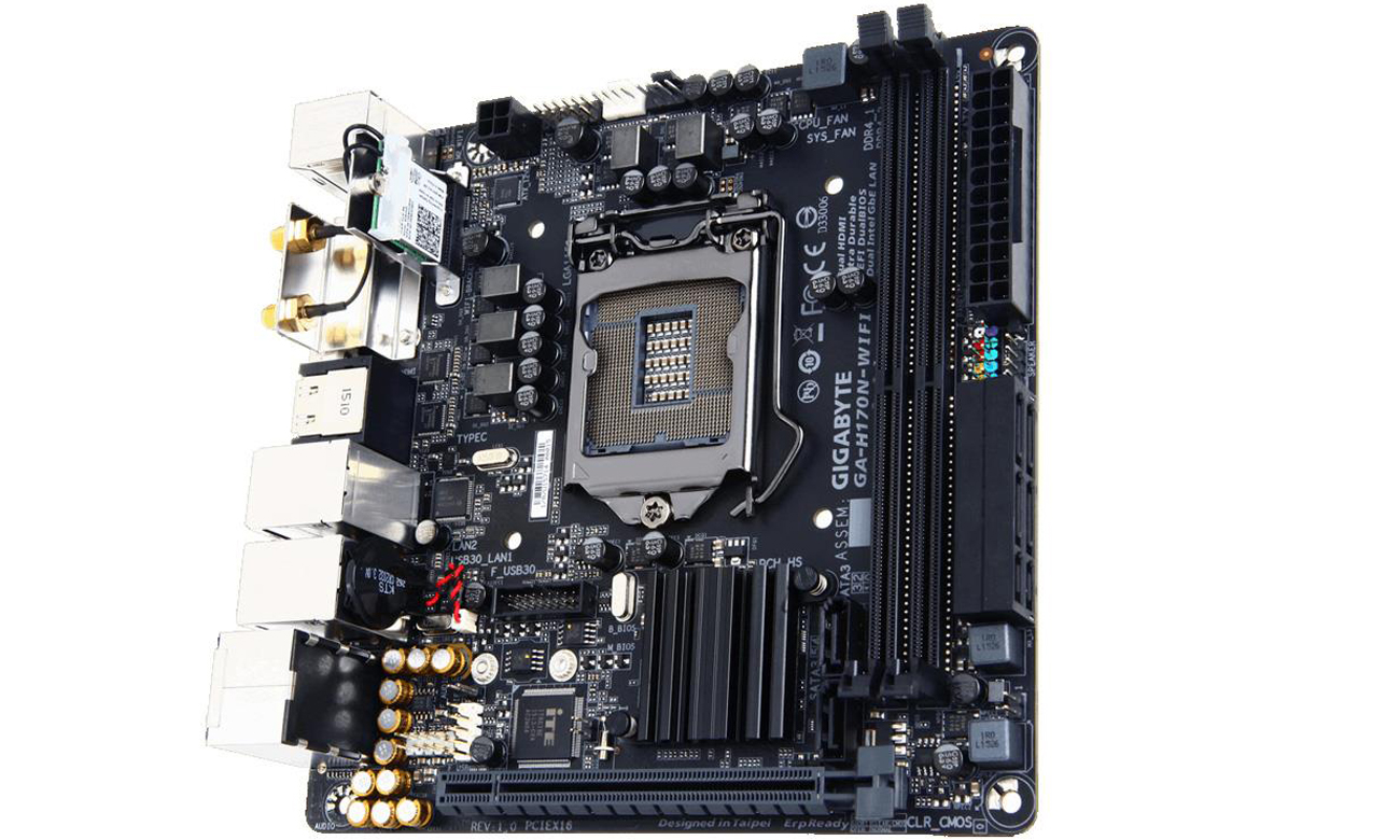 Płyta główna Socket 1151 Gigabyte GA-H170N-WIFI H170 PCI-E DDR4