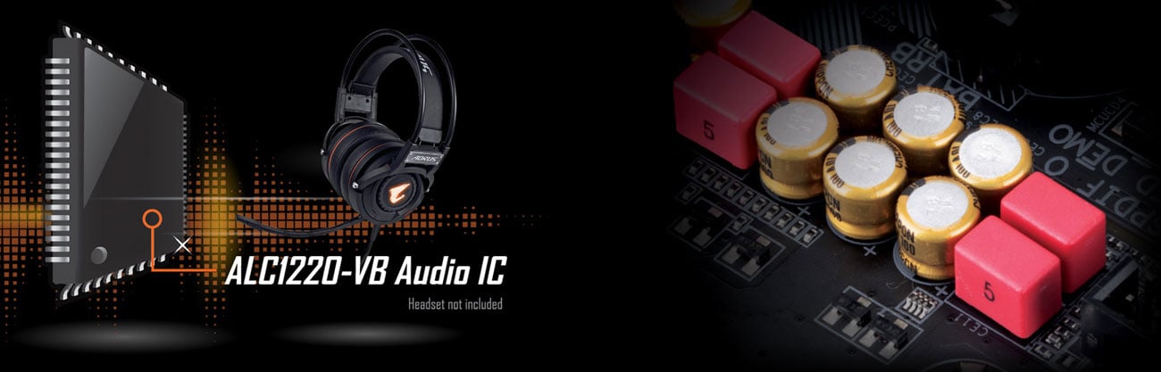 Gigabyte GA-X470-AORUS ULTRA GAMING Audio AORUS, Realtek ALC1220-VB