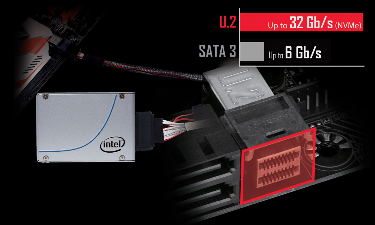 Gigabyte GA-X99-ULTRA GAMING złącze U.2