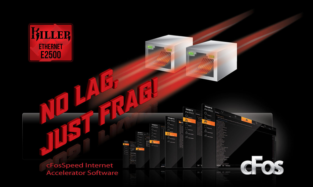 Gigabyte GA-X99-ULTRA GAMING Killer™ E2400 i Intel® Gigabit LAN