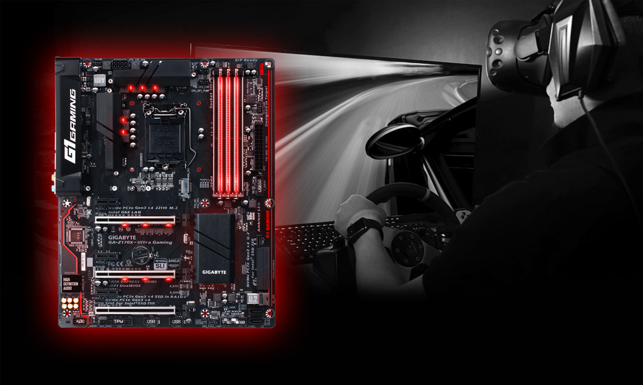 Gigabyte GA-Z170X-ULTRA GAMING VR Ready