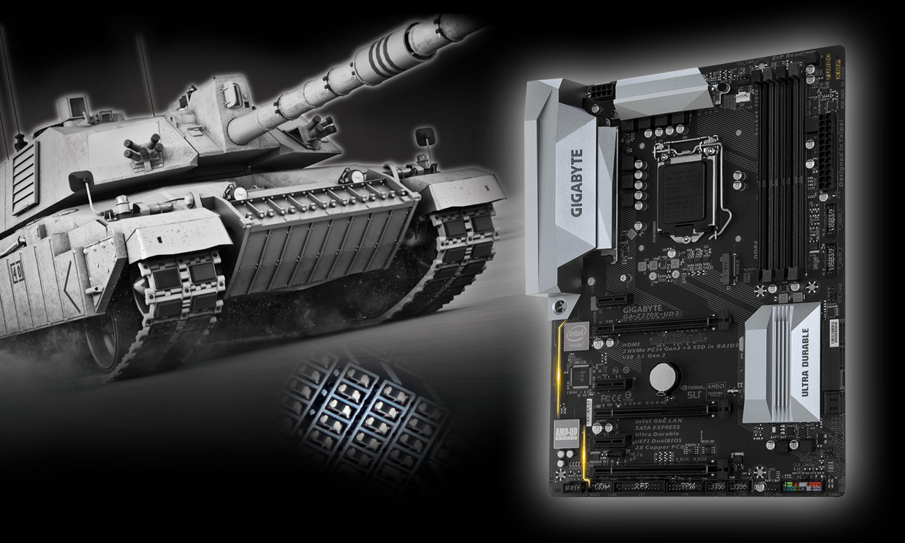 Gigabyte GA-Z270X-UD3 Anty-siarkowa konstrukcja rezystorów