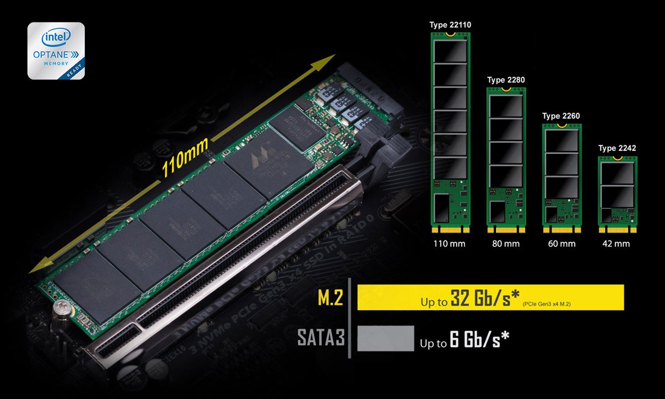 Gigabyte GA-Z270XP-SLI złącze SSD M.2