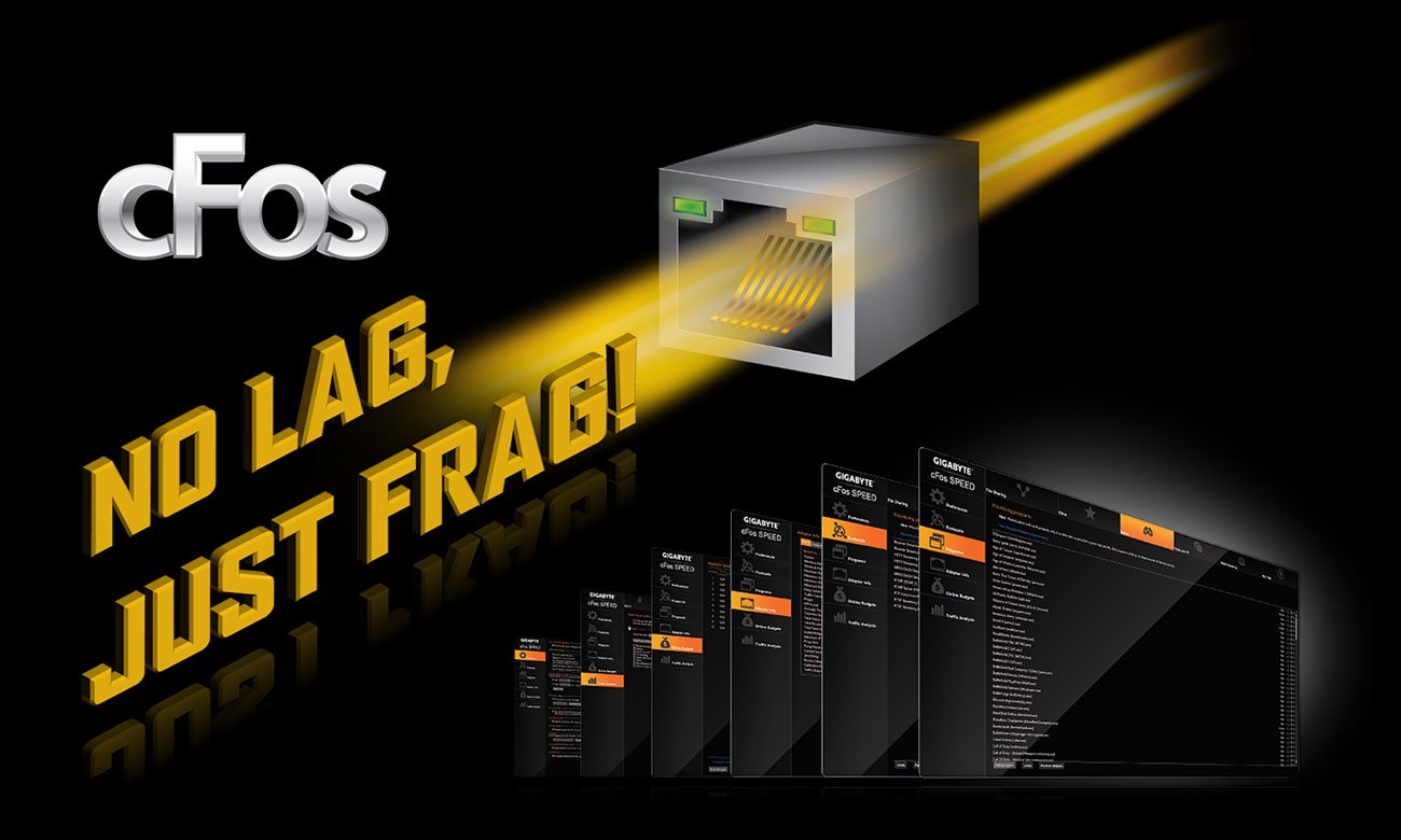 Gigabyte Z370M D3H Sieć Intel GbE LAN cFosSpeed